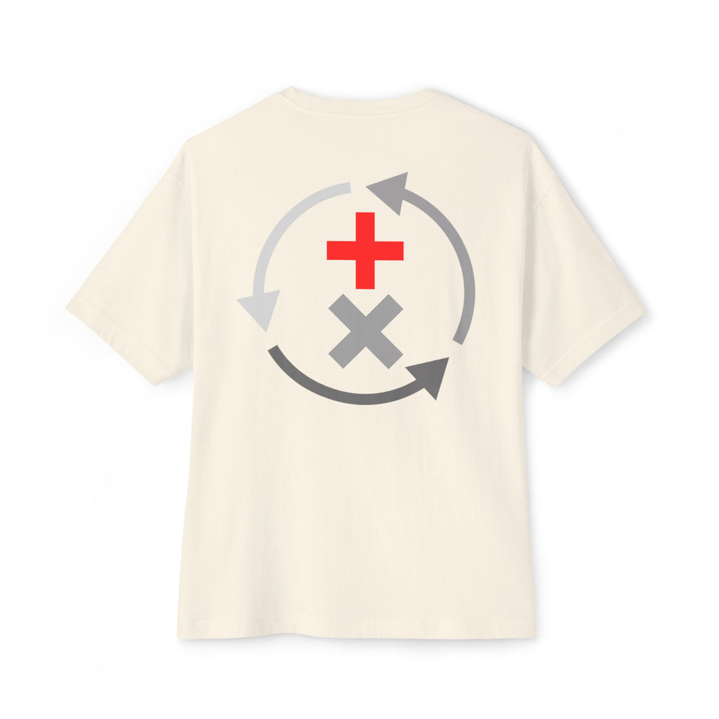 Bridge & Door Oversized Boxy Tee — Inspirational Conversation Starter Shirt