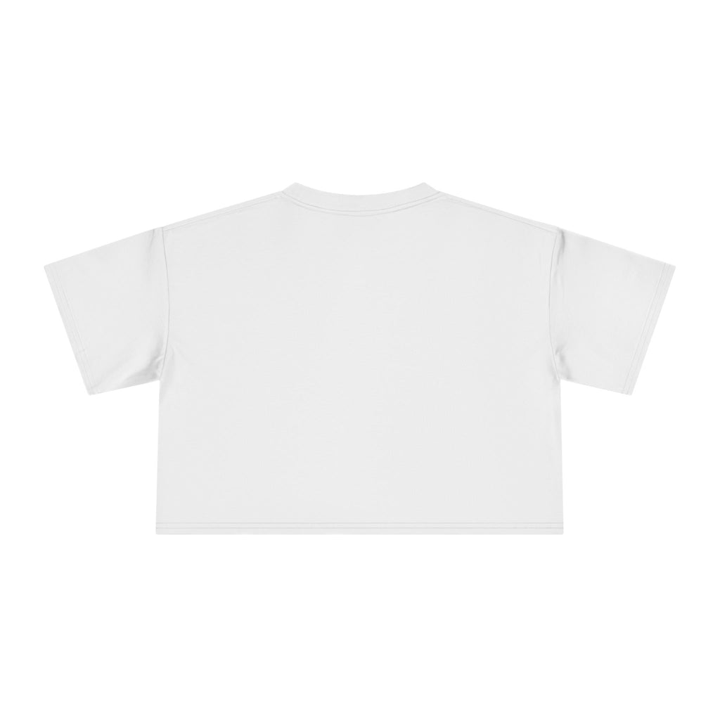 Leave the Bs Behind Crop Tee — Stay on Your Grind Motivational Women's Top